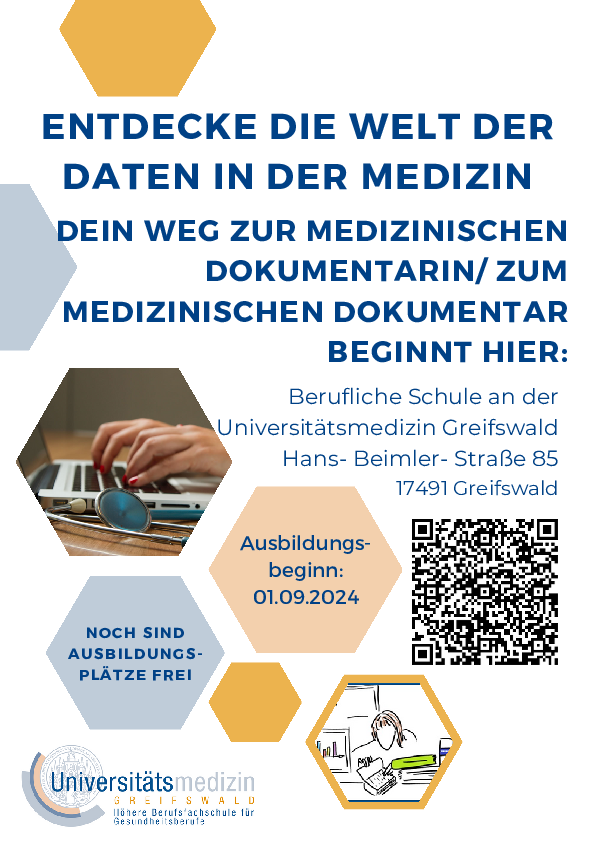 Flyer Medizinischer Dokumentar